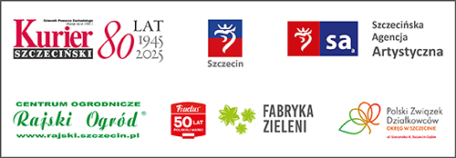 Cały Szczecin w Kwiatach 2025 - loga sponsorów