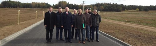 Gospodarze miasta mają powody do dumy. Fot. Czesław Burdun