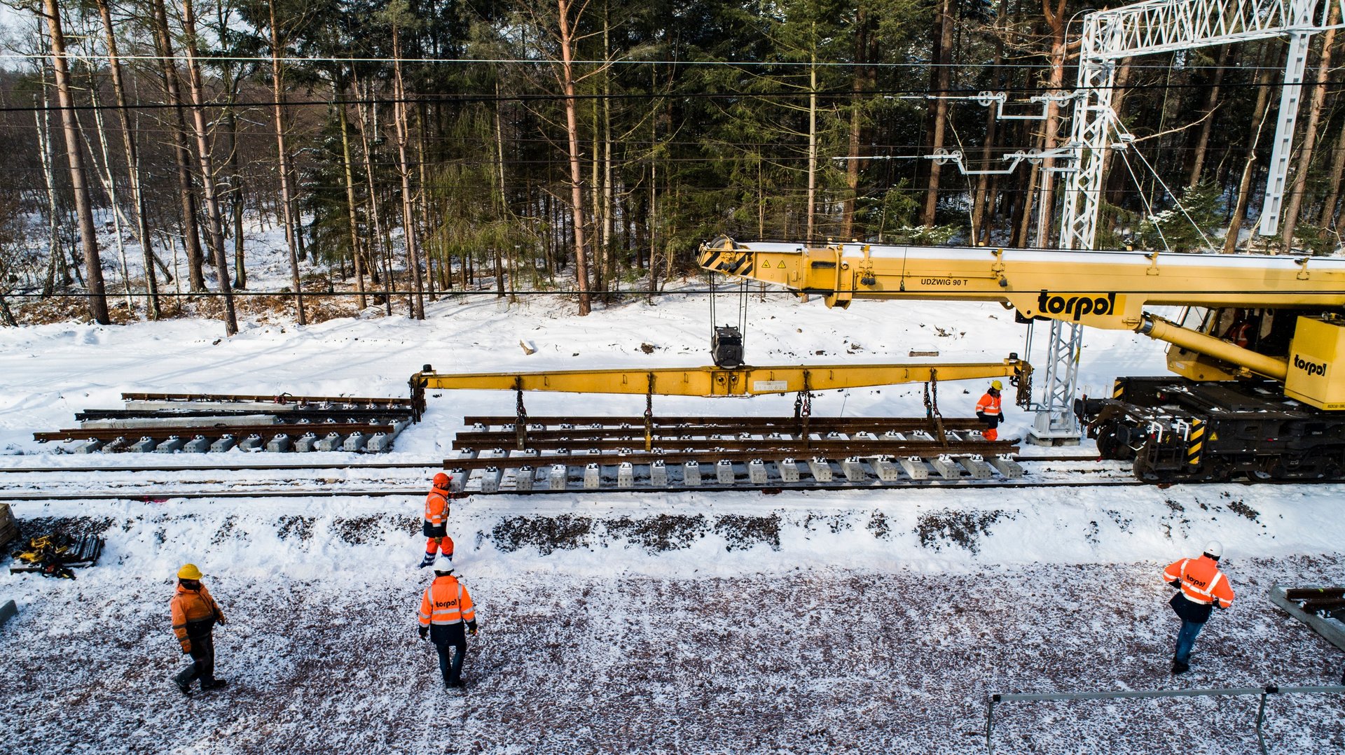 Kolejne kilometry nowych torów do portów w Szczecinie i Świnoujściu