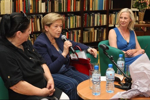 Spotkanie w Książnicy Fot. Ryszard Pakieser