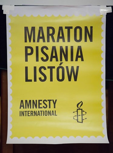 Maraton Pisania Listów Amnesty International
