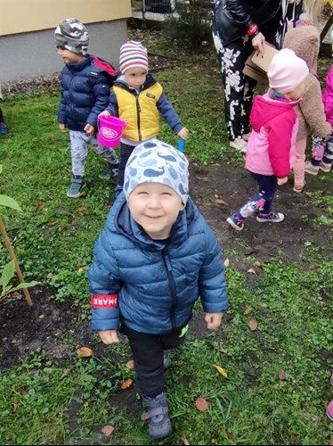 „Wróbelki” ze Żłobka nr 8 przy ulicy Niedziałkowskiego w Szczecinie - Krokusowa rewolucja 2021