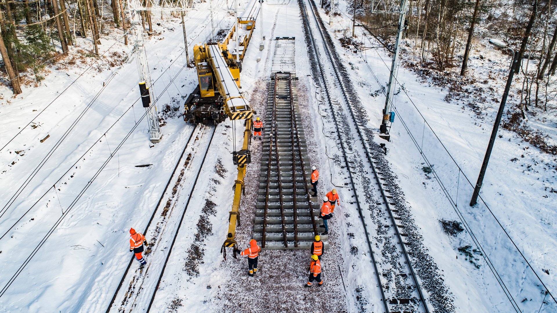 Kolejne kilometry nowych torów do portów w Szczecinie i Świnoujściu
