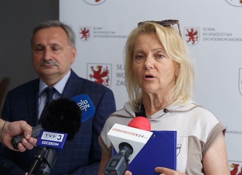 Radni wojewódzcy PiS na konferencji w Szczecinie