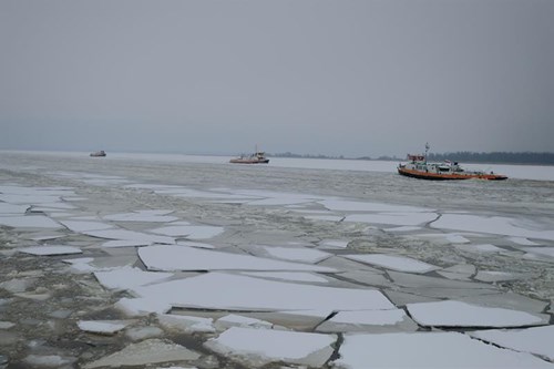 Lodołamanie na Odrze