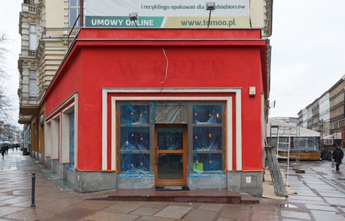 Pawilon przy pl. Zgody w Szczecinie